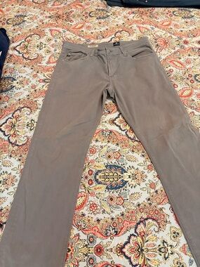 Ag Adriano Goldschmied Gray Chinos